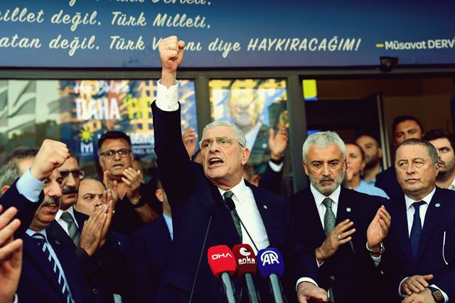 İYİ Parti Genel Başkanı Müsavat Dervişoğlu